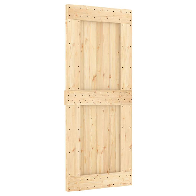 Porta NARVIK 85x210 cm in Legno Massello di Pino