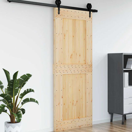 Porta NARVIK 90x210 cm in Legno Massello di Pino