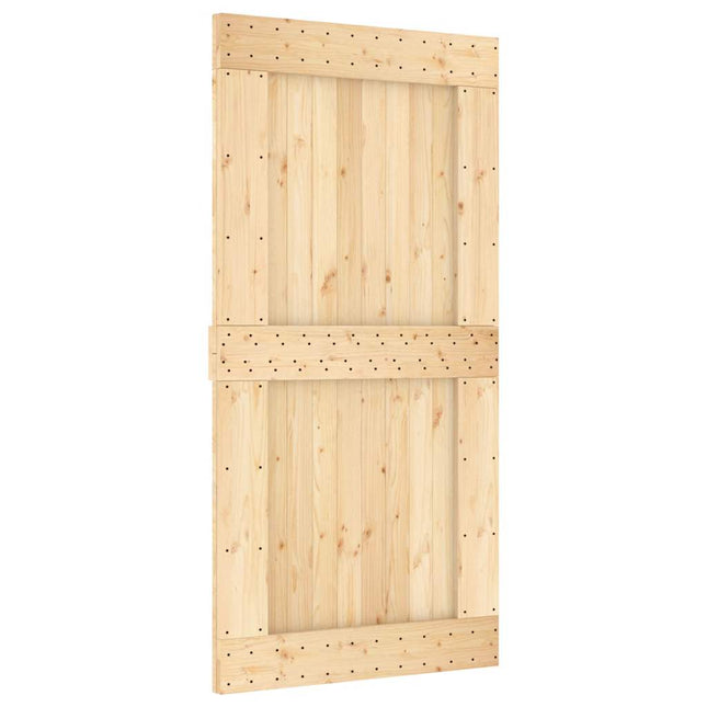 Porta NARVIK 100x210 cm in Legno Massello di Pino