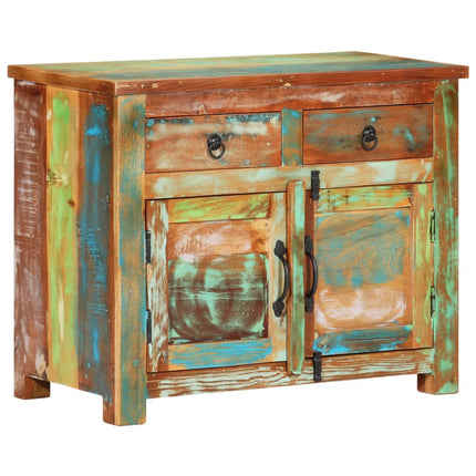 Credenza 68x35x55 cm in Legno Massello di Recupero