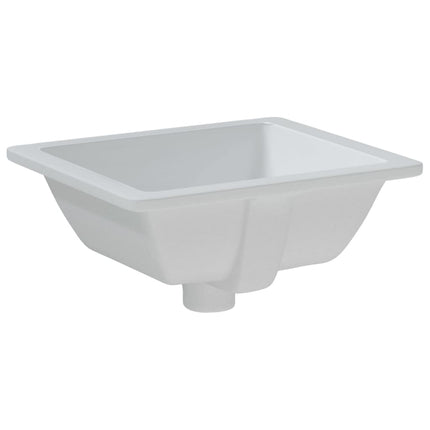 Lavandino da Bagno Bianco 36x31,5x16,5 cm Rettangolare Ceramica