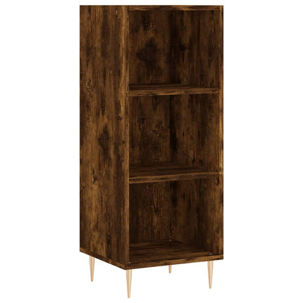 Credenza Rovere Fumo 34,5x32,5x90 cm in Legno Multistrato