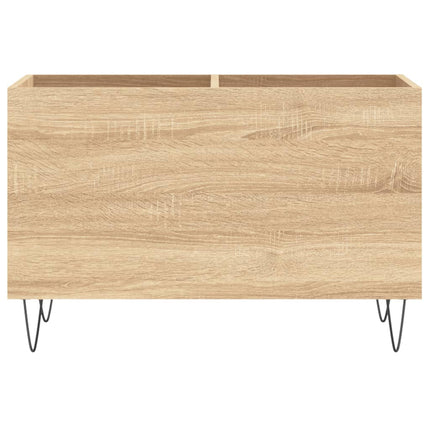 Mobile Porta Dischi Rovere Sonoma 74,5x38x48 Legno Multistrato