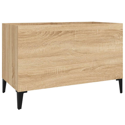 Mobile Porta Dischi Rovere Sonoma 74,5x38x48 Legno Multistrato
