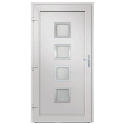 Porta Ingresso Antracite 98x208 cm in PVC