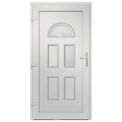 Porta Ingresso Bianca 88x190 cm in PVC