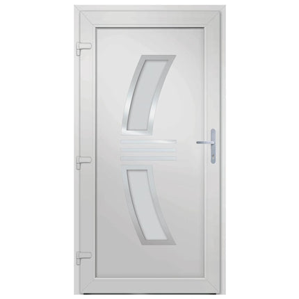 Porta Ingresso Antracite 98x208 cm in PVC