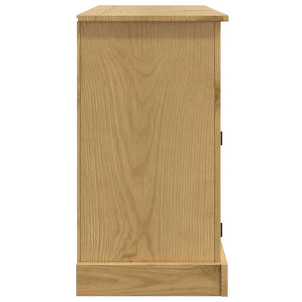 Credenza Corona 115x43x79,5 cm Legno Massello di Pino Messicano