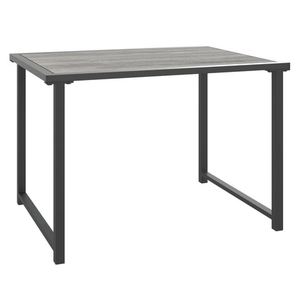 Tavolo da Giardino Antracite 55x40x37 cm Acciaio