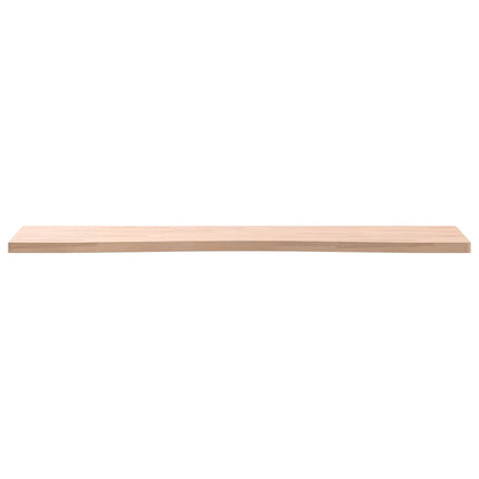 Piano per Scrivania 110x(50-55)x2,5 cm Legno Massello di Faggio
