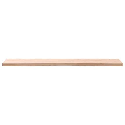 Piano per Scrivania 110x(55-60)x2,5 cm Legno Massello di Faggio