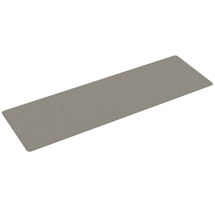 Tappeto Corsia Aspetto Sisal Argento 80x250 cm