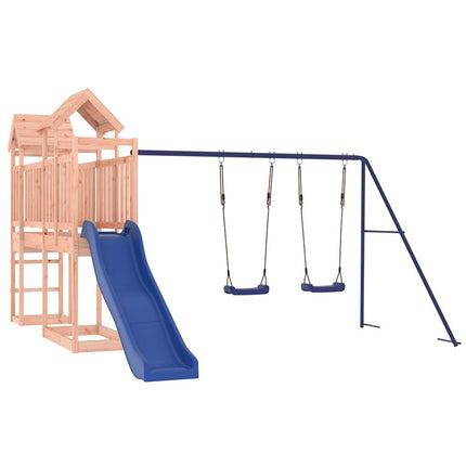 Set da Gioco da Esterno in Legno Massello di Douglas