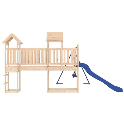 Set da Gioco da Esterno in Legno di Pino Impregnato