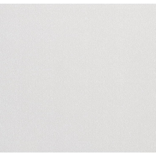 Carta da Parati 3D Bianco Solido 10x0,53m Non Tessuto
