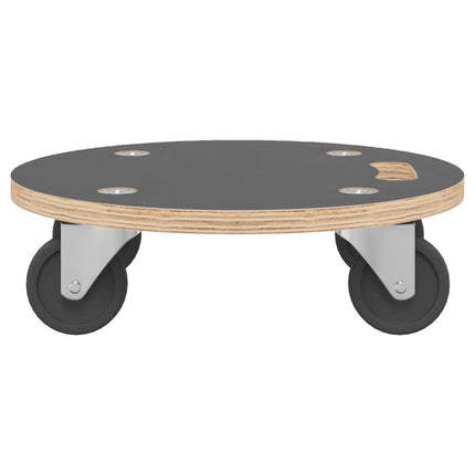 Pedane di Trasporto 2 pz Rotonde ÃƒËœ38x11,5 cm 250 kg