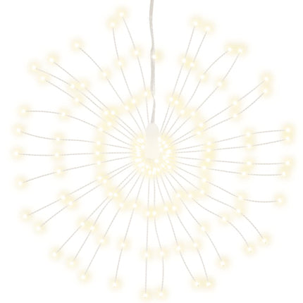 Illuminazioni di Natale Galassia 140 LED 2pz Bianco Caldo 17 cm