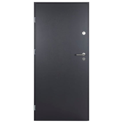Porta Ingresso Antracite 100x200 cm in Alluminio