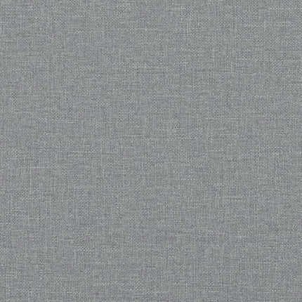Letto da Giorno Grigio Chiaro 90x200 cm in Tessuto