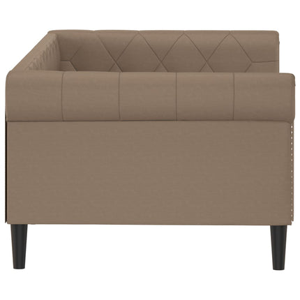 Letto da Giorno Cappuccino 80x200 cm in Similpelle