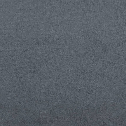 Letto da Giorno Grigio Scuro 90x200 cm in Velluto
