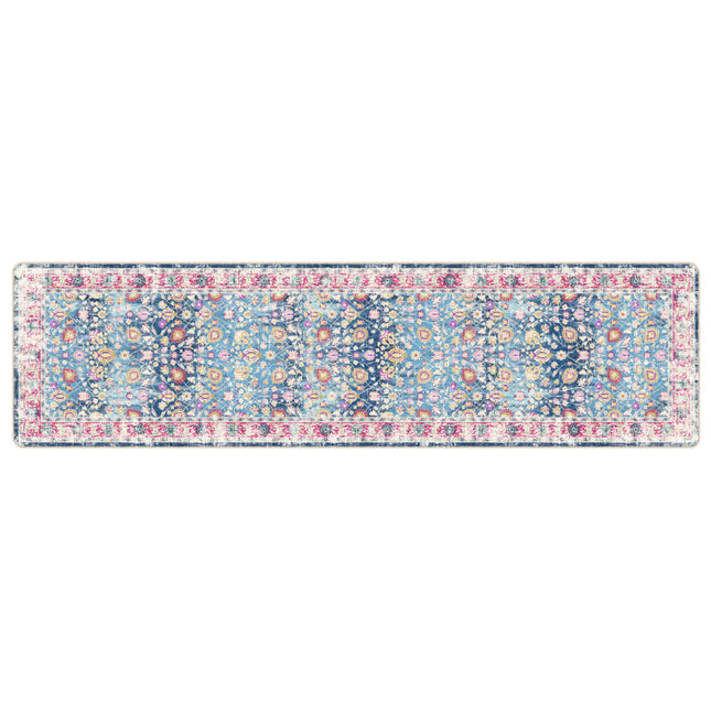 Tappeto Lavabile Multicolore 80x300 cm Antiscivolo