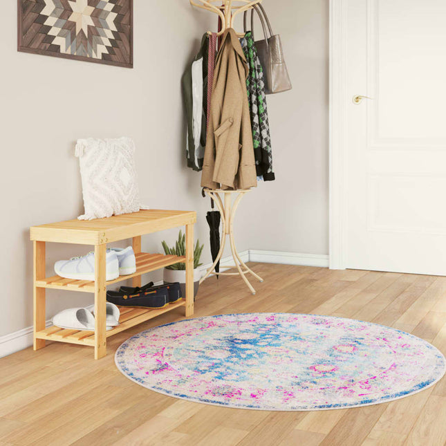 Tappeto Lavabile Multicolore ÃƒËœ 120 cm Antiscivolo