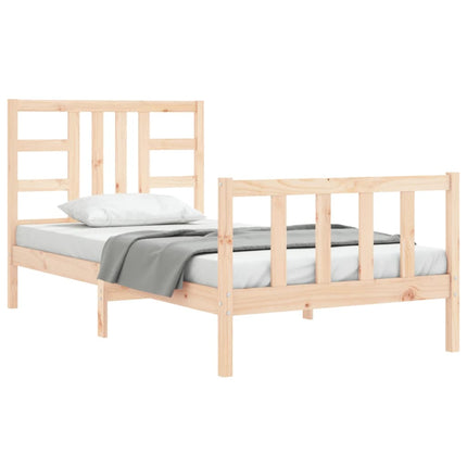 Giroletto senza Materasso 90x200 cm in Legno Massello di Pino