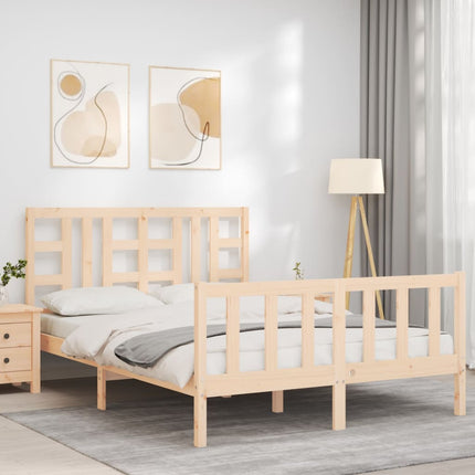 Giroletto senza Materasso 140x200 cm in Legno Massello di Pino