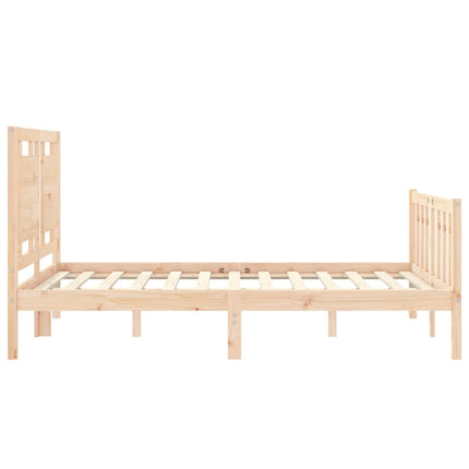 Giroletto senza Materasso 140x200 cm in Legno Massello di Pino
