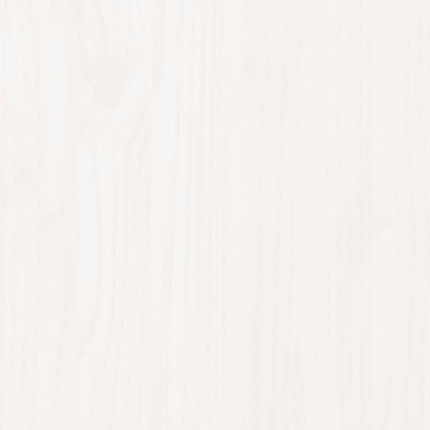 Giroletto con Testiera Bianco Small Double Legno Massello