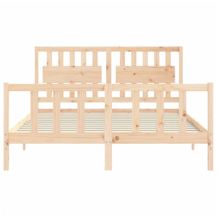 Giroletto senza Materasso 160x200 cm in Legno Massello di Pino