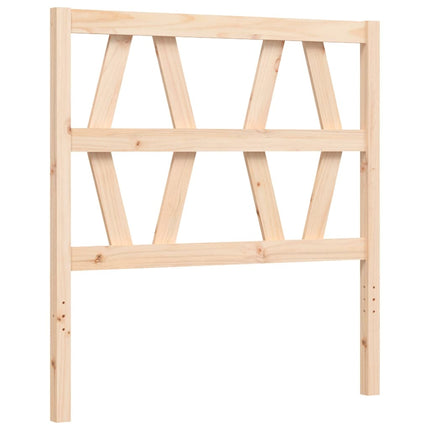 Giroletto senza Materasso 100x200 cm in Legno Massello di Pino