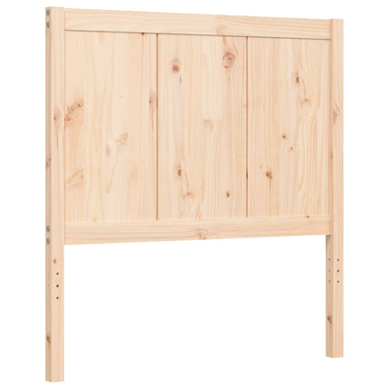 Giroletto senza Materasso 100x200 cm in Legno Massello di Pino