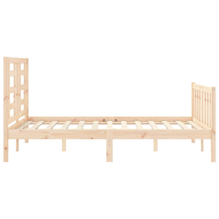 Giroletto senza Materasso 120x200 cm in Legno Massello di Pino