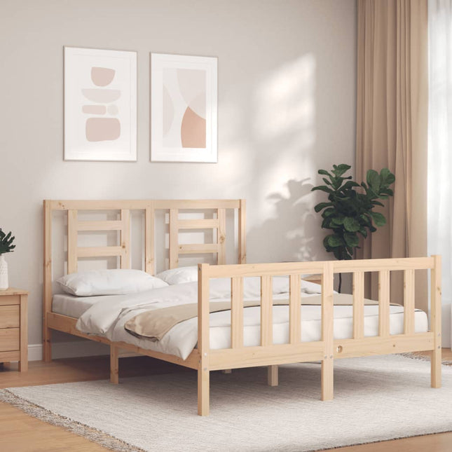 Giroletto senza Materasso 120x200 cm in Legno Massello di Pino