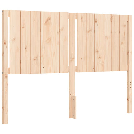 Letto senza Materasso 140x190 cm in Legno Massello di Pino