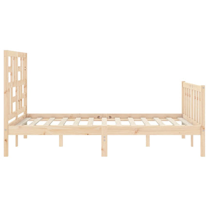 Giroletto con Testiera Small Double in Legno Massello