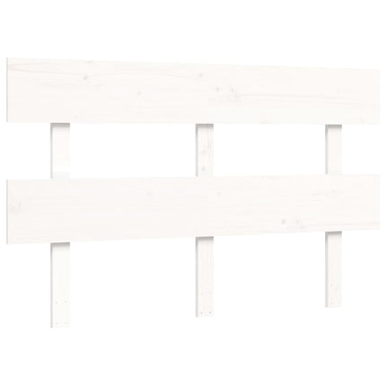 Giroletto senza Materasso Bianco 120x200 cm Legno Massello Pino