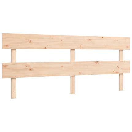 Giroletto con Testiera Super King Size in Legno Massello