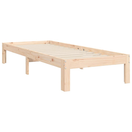 Giroletto con Testiera Single in Legno Massello