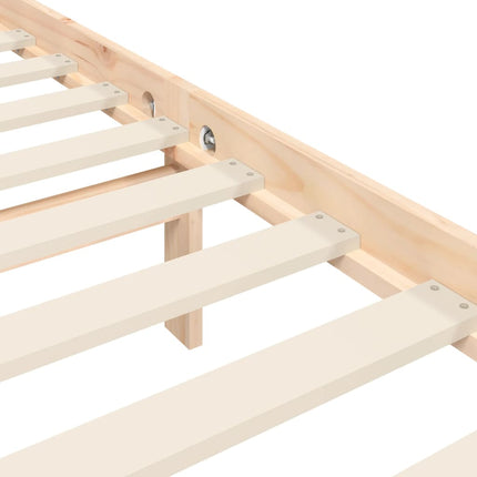 Giroletto senza Materasso 120x200 cm in Legno Massello di Pino