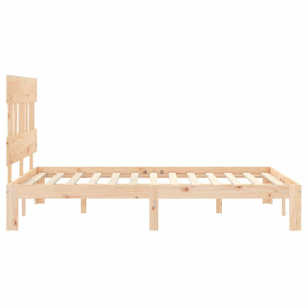 Giroletto senza Materasso 140x200 cm in Legno Massello di Pino