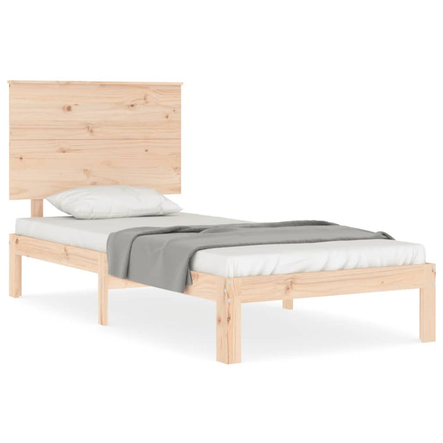 Giroletto con Testiera Small Single in Legno Massello