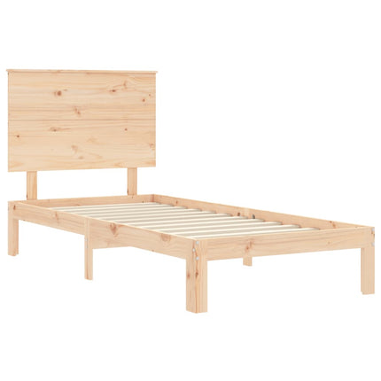 Giroletto con Testiera Small Single in Legno Massello