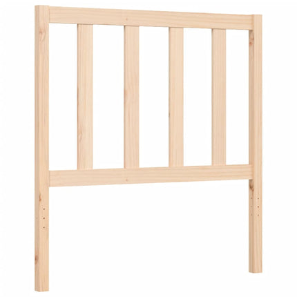 Giroletto senza Materasso 90x200 cm in Legno Massello di Pino