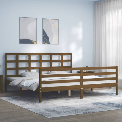 Giroletto senza Materasso Ambra 200x200 Legno Massello