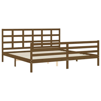 Giroletto senza Materasso Ambra 200x200 Legno Massello