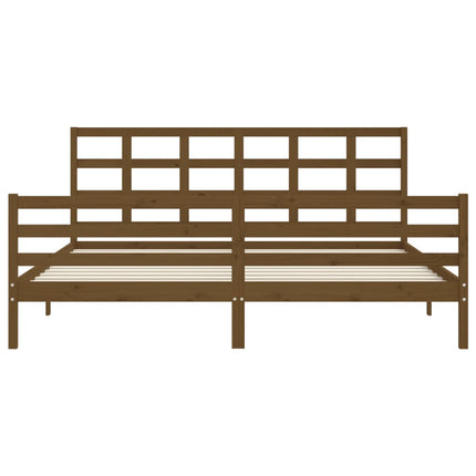 Giroletto senza Materasso Ambra 200x200 Legno Massello