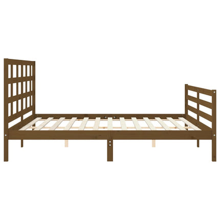 Giroletto senza Materasso Ambra 200x200 Legno Massello
